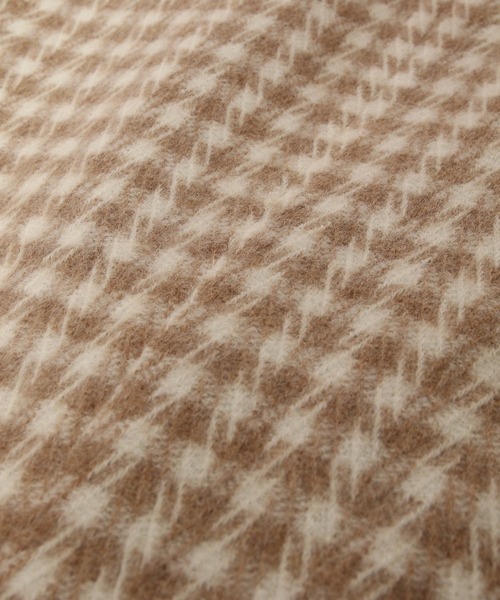 MADEMOISELLE ROPE'（マドモアゼル ロペ）の「【SANSE SANSE】オーバーサイズチェックジャケット（テーラードジャケット・レディース・ベージュ・FREE）」の18枚目の写真