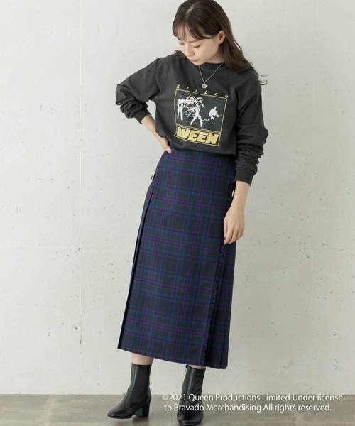 URBAN RESEARCH Sonny Label(アーバンリサーチサニーレーベル)の「QUEEN Long T-shirts(Tシャツ/カットソー・レディース・ブラック/ベージュ/オフホワイト・FREE)」の10枚目の写真