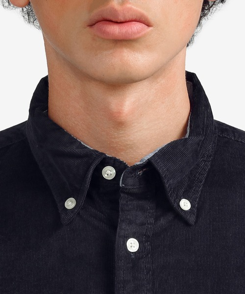 TOMMY HILFIGER(トミーヒルフィガー)の「TH Flex コーデュロイシャツ(シャツ/ブラウス・メンズ・ホワイト/ネイビー/ブラウン/レッド・SMALL/MEDIUM/LARGE/X-LARGE)」の9枚目の写真