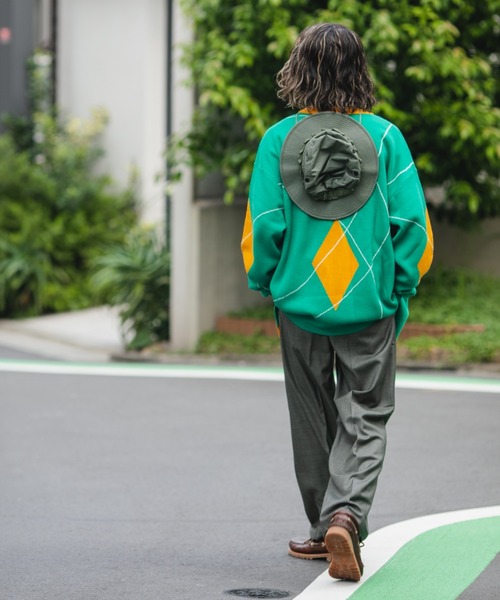 BROKEN BASE(ブロークンベース)の「センタープレススラックス(スラックス・メンズ・グリーン/グレー/ブラック・SMALL/LARGE/MEDIUM)」の14枚目の写真