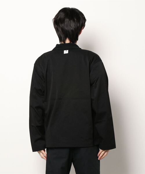 Not So Ape（ノットソーエイプ）の「ドッキング ワークジャケット（その他アウター・メンズ・ブラック/ベージュ・LARGE/MEDIUM）」の11枚目の写真