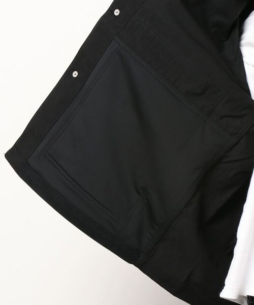 Not So Ape（ノットソーエイプ）の「ドッキング ワークジャケット（その他アウター・メンズ・ブラック/ベージュ・LARGE/MEDIUM）」の21枚目の写真