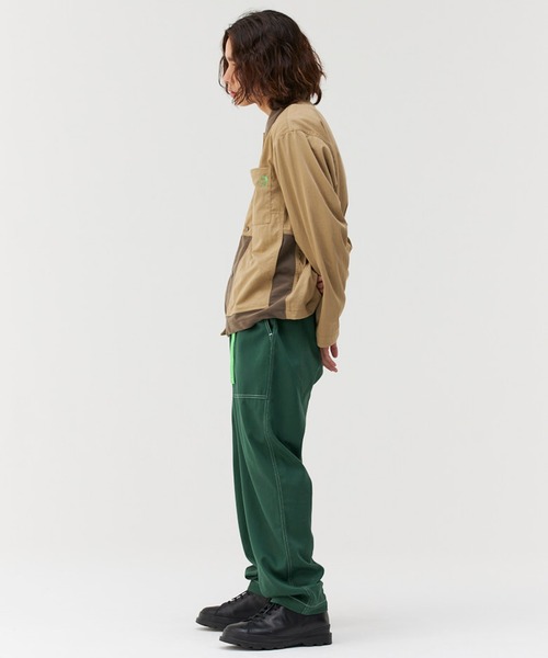 Not So Ape（ノットソーエイプ）の「ドッキング ワークジャケット（その他アウター・メンズ・ブラック/ベージュ・LARGE/MEDIUM）」の7枚目の写真