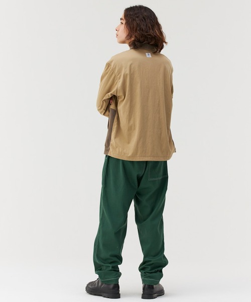 Not So Ape（ノットソーエイプ）の「ドッキング ワークジャケット（その他アウター・メンズ・ブラック/ベージュ・LARGE/MEDIUM）」の4枚目の写真