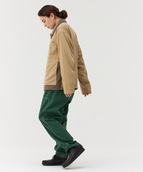 Not So Ape（ノットソーエイプ）の「ドッキング ワークジャケット（その他アウター・メンズ・ブラック/ベージュ・LARGE/MEDIUM）」の17枚目の写真