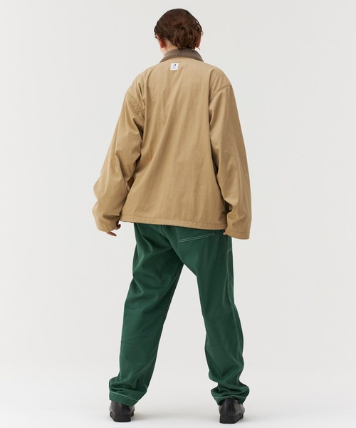 Not So Ape（ノットソーエイプ）の「ドッキング ワークジャケット（その他アウター・メンズ・ブラック/ベージュ・LARGE/MEDIUM）」の13枚目の写真