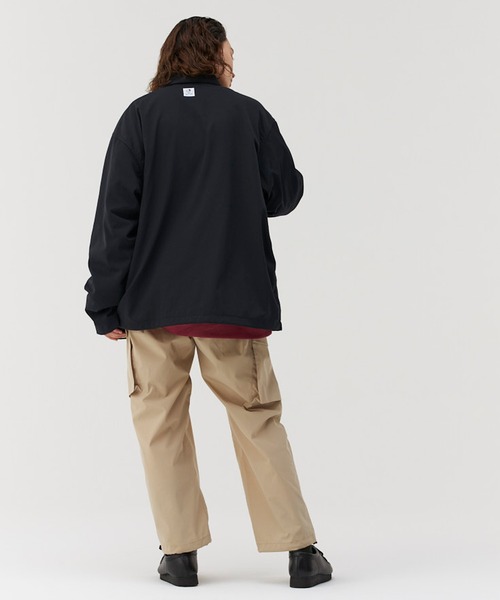 Not So Ape（ノットソーエイプ）の「ドッキング ワークジャケット（その他アウター・メンズ・ブラック/ベージュ・LARGE/MEDIUM）」の3枚目の写真