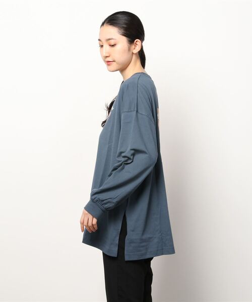 AS KNOW AS PINKY(アズノゥアズピンキー)の「◇ケーキキッズプリントロンT(Tシャツ/カットソー・レディース・ブルー/グリーン/キナリ・FREE)」の19枚目の写真