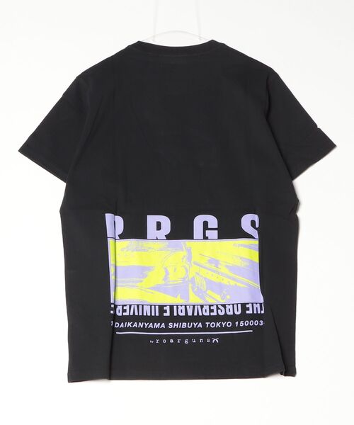 R.R.G.S(アールアールジーエス)の「PRINT S/S T-SHIRTS(Tシャツ/カットソー・メンズ・ブラック/イエロー・MEDIUM/X-LARGE/LARGE)」の3枚目の写真