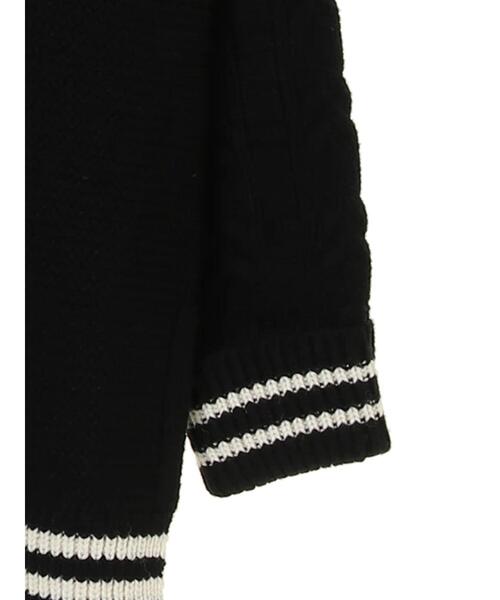 セール】Vネックチルデンケーブルニットプルオーバー（ニット/セーター