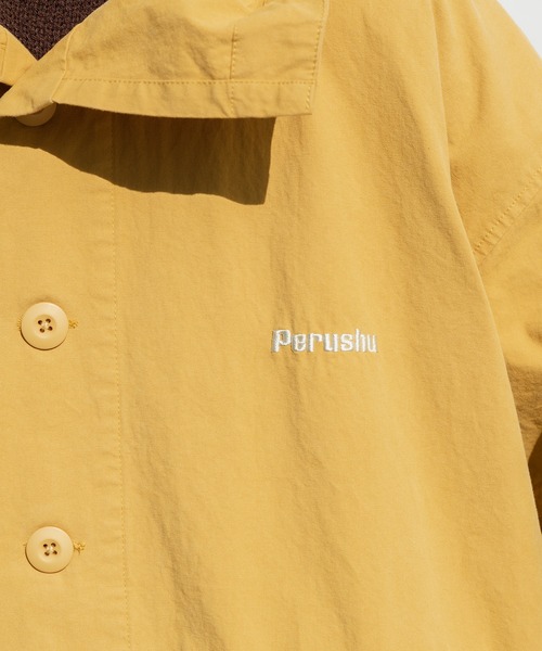 Perushu（ペルーシュ）の「オーバーサイズスノーパーカー（その他アウター・メンズ・ブラック/オフホワイト/カーキ/マスタード・MEDIUM/LARGE）」の13枚目の写真