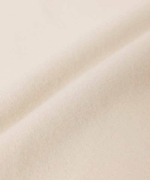 ADAM ET ROPE'（アダムエロペ）の「【サステナブル】ウールスタンドカラーコート（その他アウター・レディース・グレー/キナリ・FREE）」の16枚目の写真