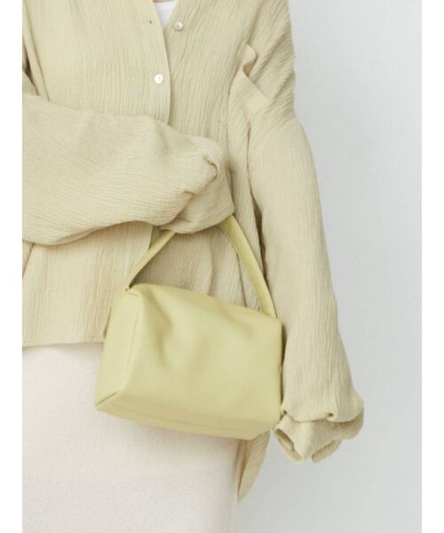 Ungrid（アングリッド）の「フェイクレザーハンドバッグ（ハンドバッグ・レディース・ブラック/ピンク/オレンジ/アイボリー/グリーン系その他・FREE）」の16枚目の写真