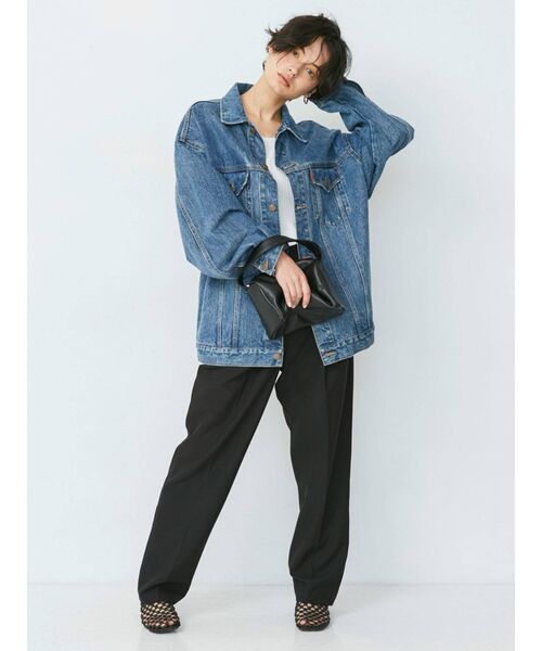 Ungrid（アングリッド）の「フェイクレザーハンドバッグ（ハンドバッグ・レディース・ブラック/ピンク/オレンジ/アイボリー/グリーン系その他・FREE）」の9枚目の写真