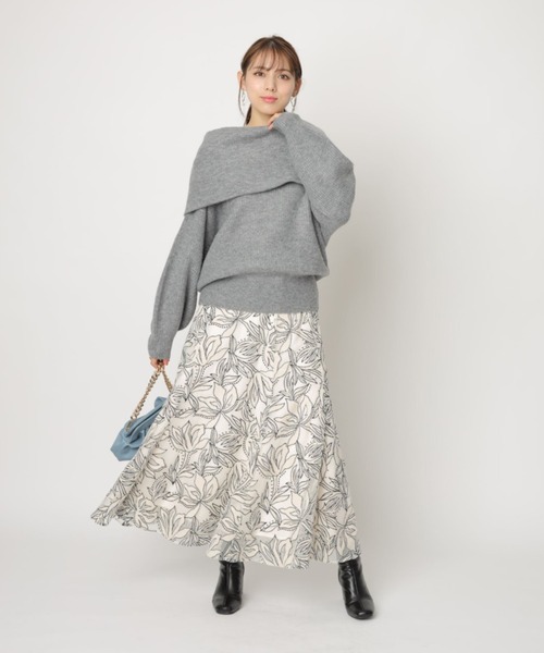 Mystrada(マイストラーダ)の「ネリネモールレーススカート(スカート・レディース・ブラック/ベージュ/ピンク系その他3・38/36/34)」の10枚目の写真