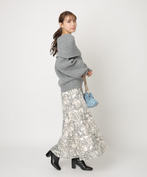 Mystrada(マイストラーダ)の「ネリネモールレーススカート(スカート・レディース・ブラック/ベージュ/ピンク系その他3・38/36/34)」の19枚目の写真