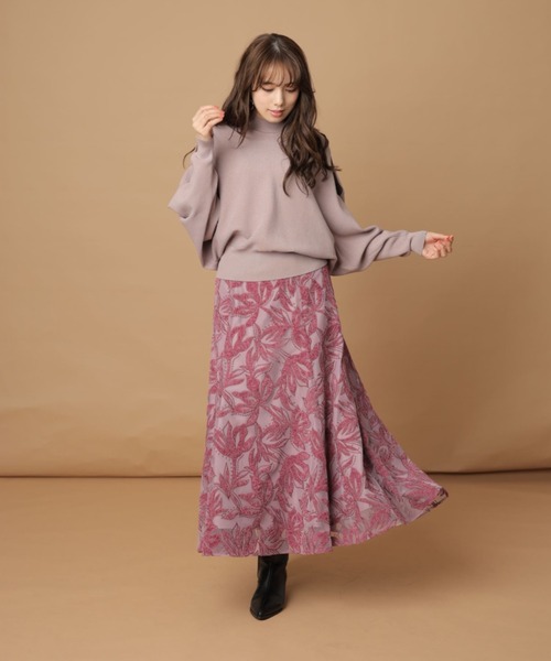 Mystrada(マイストラーダ)の「ネリネモールレーススカート(スカート・レディース・ブラック/ベージュ/ピンク系その他3・38/36/34)」の11枚目の写真