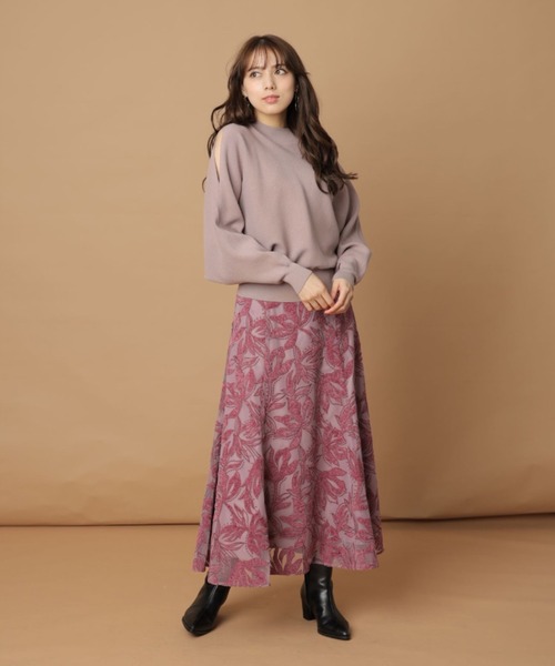 Mystrada(マイストラーダ)の「ネリネモールレーススカート(スカート・レディース・ブラック/ベージュ/ピンク系その他3・38/36/34)」の16枚目の写真