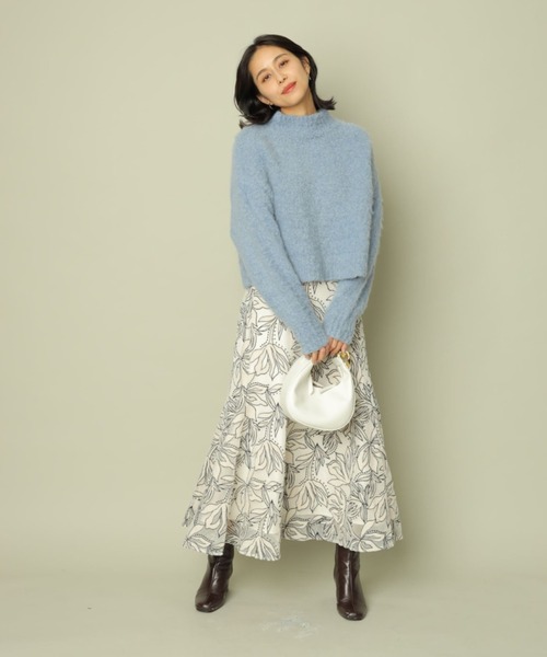 Mystrada(マイストラーダ)の「ネリネモールレーススカート(スカート・レディース・ブラック/ベージュ/ピンク系その他3・38/36/34)」の21枚目の写真