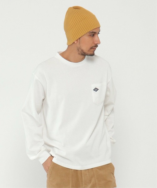 ikka（イッカ）の「URBAN NATURE LIFE USAコットンポケロンT（Tシャツ/カットソー・メンズ・オフホワイト/ブラック/ネイビー・L/M/XL）」の4枚目の写真