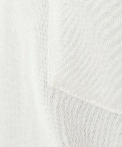 ikka（イッカ）の「URBAN NATURE LIFE USAコットンポケロンT（Tシャツ/カットソー・メンズ・オフホワイト/ブラック/ネイビー・L/M/XL）」の14枚目の写真