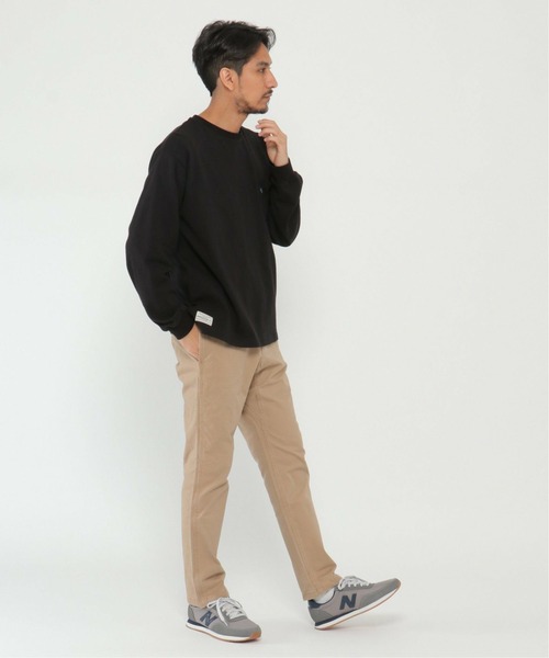 ikka（イッカ）の「URBAN NATURE LIFE USAコットンポケロンT（Tシャツ/カットソー・メンズ・オフホワイト/ブラック/ネイビー・L/M/XL）」の21枚目の写真
