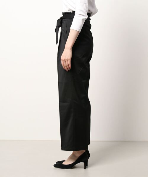 TINA：JOJUN（ティーナジョジュン）の「ワイドベルト ストレートパンツ TINA：JOJUN（その他パンツ・レディース・ブラック/サックスブルー・S/M）」の21枚目の写真