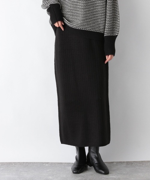 GLOBAL WORK（グローバルワーク）の「柄ニットプルオーバー