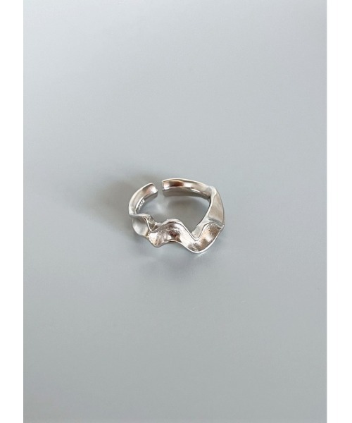 mou(モウ)の「S925 Double fluttering ring(リング・レディース・シルバー/ゴールド・FREE)」の8枚目の写真