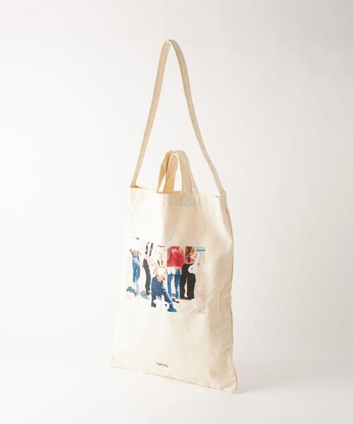 SOMETHING（サムシング）の「＜SOMETHING (サムシング)＞ HNMR ショルダー トート バッグ（トートバッグ・レディース・オフホワイト・FREE）」の5枚目の写真