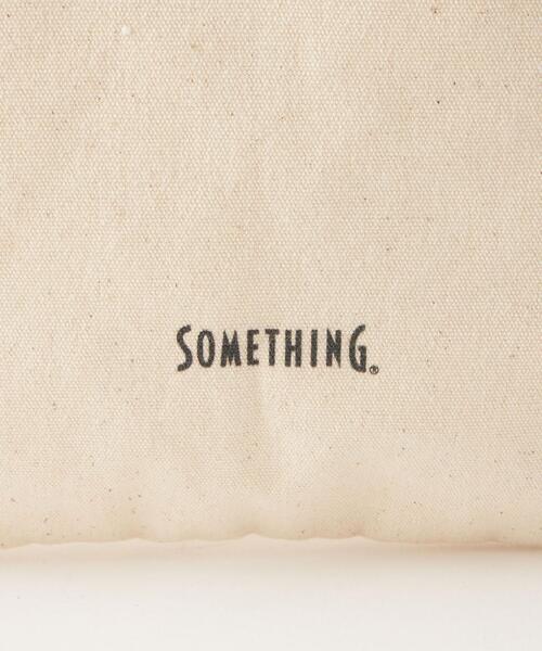SOMETHING（サムシング）の「＜SOMETHING (サムシング)＞ HNMR ショルダー トート バッグ（トートバッグ・レディース・オフホワイト・FREE）」の6枚目の写真