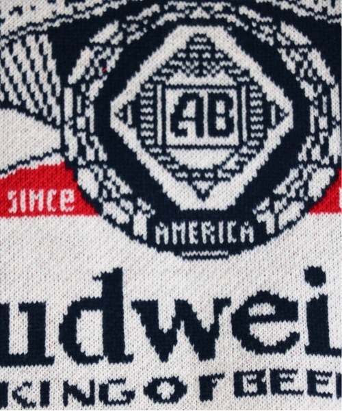 C.E.L.STORE（セルストア）の「SHINESTY /シャイネスティー BUDWEISER CREW SWEATER バドワイザーセーター（ニット/セーター・メンズ・レッド・LARGE/X-LARGE/XX-LARGE）」の7枚目の写真