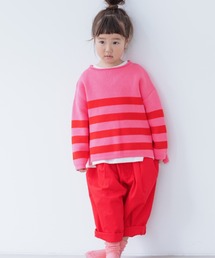 LOWRYS FARM | ニットボーダーＬＳ  261482(ニット/セーター)