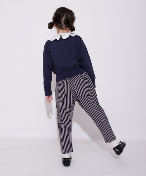 BRANSHES(ブランシェス)の「ショート丈カーディガン(カーディガン/ボレロ・キッズ・ネイビー/オフホワイト・100/110/120/130/140/150/90)」の13枚目の写真