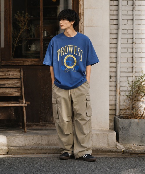 ARCHIVER(アーカイバ)の「【Bl】天竺プリントTシャツ 半袖(Tシャツ/カットソー・レディース・ブルー/杢グレー/スミクロ・LARGE/MEDIUM/FREE)」の7枚目の写真