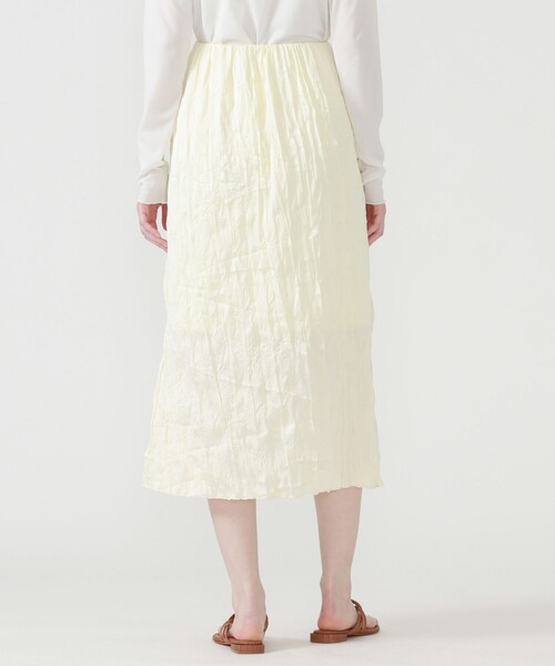 LOVELESS（ラブレス）の「【ドラマ着用商品】ウェーブプリーツ Iラインスカート（スカート・レディース・グリーン系その他3/ペールイエロー・FREE）」の7枚目の写真