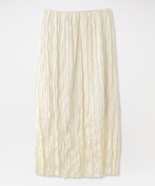 LOVELESS（ラブレス）の「【ドラマ着用商品】ウェーブプリーツ Iラインスカート（スカート・レディース・グリーン系その他3/ペールイエロー・FREE）」の14枚目の写真