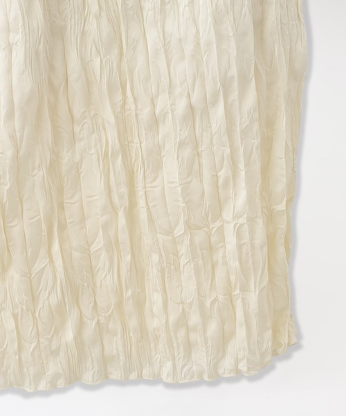 LOVELESS（ラブレス）の「【ドラマ着用商品】ウェーブプリーツ Iラインスカート（スカート・レディース・グリーン系その他3/ペールイエロー・FREE）」の18枚目の写真