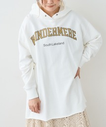 PUAL CE CIN | 裏毛プリントパーカー(パーカー)