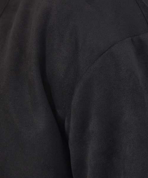 ABAHOUSE GRAY（アバハウスグレイ）の「【アンサンブル対応】ネオスエード ボタンレス カーディガン（カーディガン/ボレロ・メンズ・グレー/ベージュ/グレイッシュブルー/ブラック・46/48）」の17枚目の写真