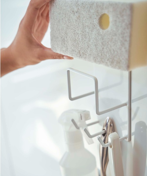 tower（タワー）の「WEB限定 tower マグネットバスルームクリーニングツールホルダー ホワイト（バス/トイレグッズ・レディース・ホワイト・FREE）」の6枚目の写真