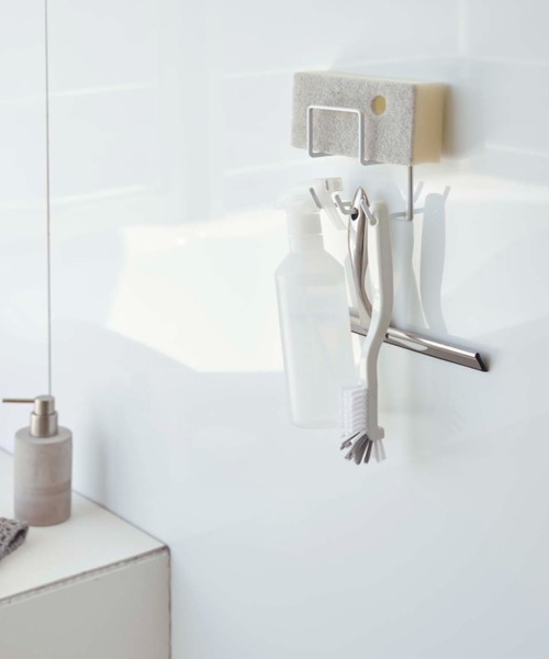 tower（タワー）の「WEB限定 tower マグネットバスルームクリーニングツールホルダー ホワイト（バス/トイレグッズ・レディース・ホワイト・FREE）」の7枚目の写真