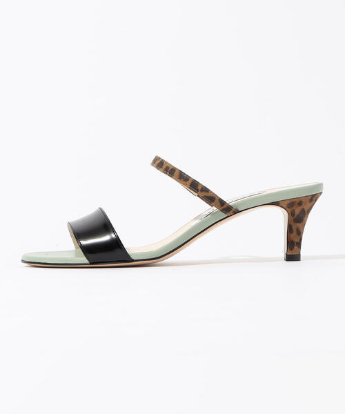 TOMORROWLAND (トゥモローランド)の「NEBULONIE エナメルダブルストラップサンダル(サンダル・レディース・ブラック系その他/ベージュ系その他・38/36/37)」の3枚目の写真