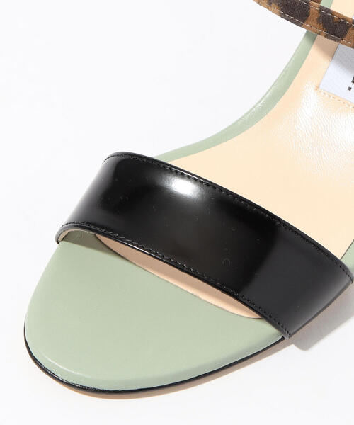 TOMORROWLAND (トゥモローランド)の「NEBULONIE エナメルダブルストラップサンダル(サンダル・レディース・ブラック系その他/ベージュ系その他・38/36/37)」の6枚目の写真