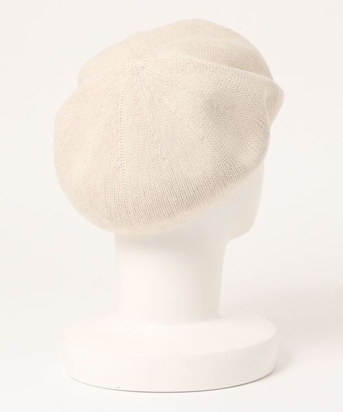 earth music&ecology（アースミュージックアンドエコロジー）の「サーモベレー帽（ハンチング/ベレー帽・レディース・ブラック/アイボリー/グレー・FREE）」の4枚目の写真