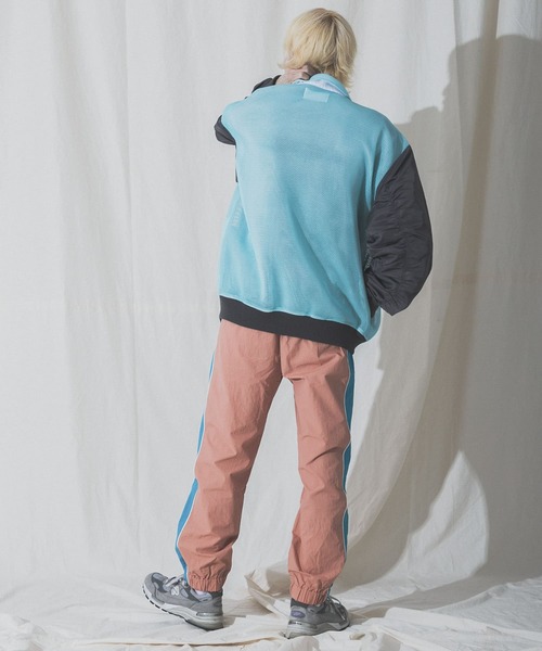 URBAN RESEARCH（アーバンリサーチ）の「URBAN RESEARCH iD　ナイロンサイドラインパンツ（その他パンツ・メンズ・ホワイト/ブラック/ピンクベージュ・MEDIUM/LARGE）」の20枚目の写真