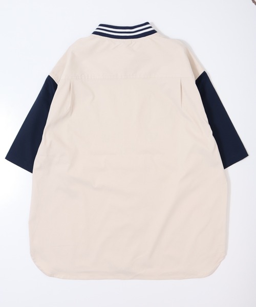 VISION STREET WEAR(ヴィジョンストリートウェア)の「【VISION STREET WEAR】ベースボールシャツ / カレッジワッペンスタジャン(シャツ/ブラウス・レディース・グリーン系2/ネイビー系2/ネイビー系1/イエロー系1/ホワイト系2/ホワイト系1/グリーン系1・LARGE/X-LARGE/MEDIUM)」の22枚目の写真