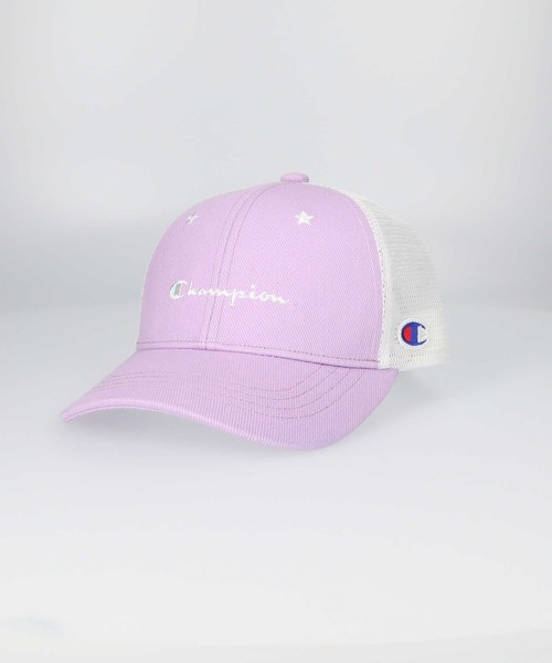 Champion（チャンピオン）の「【Champion】メッシュキャップ（キャップ・キッズ・ブルー/ブラック/パープル・フリー）」の3枚目の写真