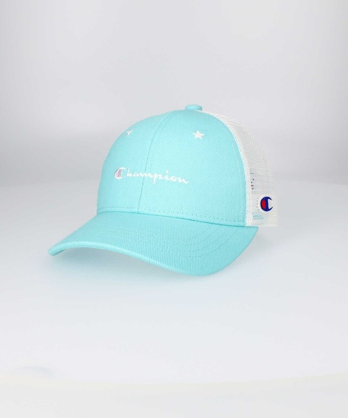 Champion（チャンピオン）の「【Champion】メッシュキャップ（キャップ・キッズ・ブルー/ブラック/パープル・フリー）」の2枚目の写真