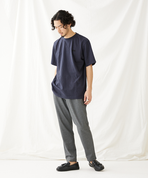 LACOSTE(ラコステ)の「【LACOSTE/ラコステ】ボディーサイズ ピグメント Tシャツ(Tシャツ/カットソー・メンズ・ホワイト/ブラック/ネイビー/ベージュ・3/5/4)」の22枚目の写真